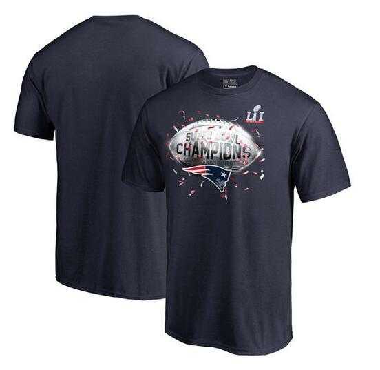 Men's New England Patriots Pro Line by Fanatics Branded Super Bowl LI Champions Confetti T-Shirt - Navy FengYun,We sell and wholesale Men's New England Patriots Pro Line by Fanatics Branded Super Bowl LI Champions Confetti T-Shirt - Navy FengYun on line form chian!